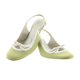 Ajaks B-5 women's sandals green 2
