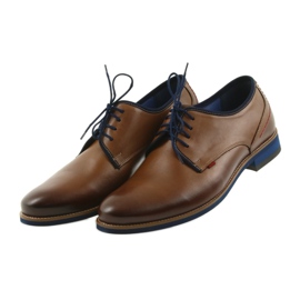 Brown men's shoes Nikopol 1653 3