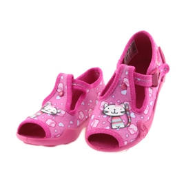Befado slippers children's shoes 213P108 blue pink 4
