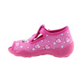 Befado slippers children's shoes 213P108 blue pink 2