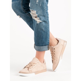 Anesia Paris Powder Sneakers With Glitter pink 1