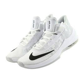 Nike Air Max Infuriate 2 basketball shoe white white 2