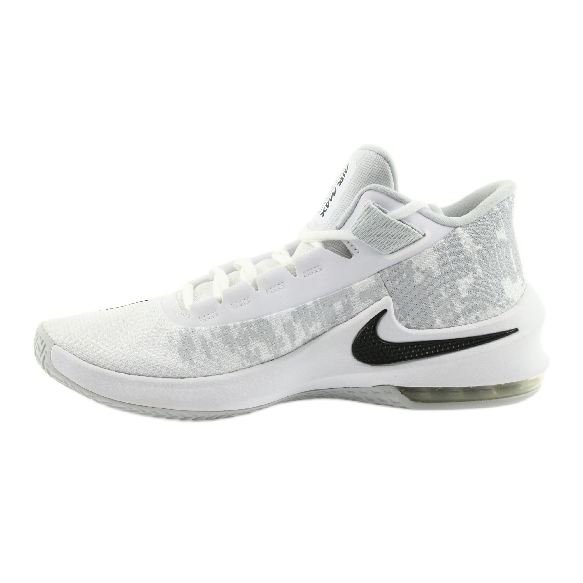 Nike Air Max Infuriate 2 basketball shoe white white KeeShoes
