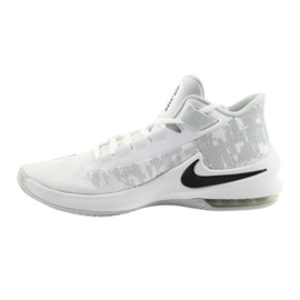 Nike Air Max Infuriate 2 basketball shoe white white 1 Nike Air Max Infuriate 2 basketball shoe white white 1