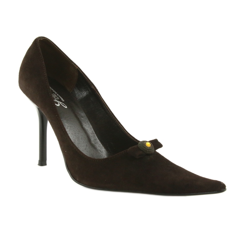 Leather pumps brown 1 Leather pumps brown 1