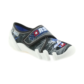 Befado children's shoes slippers 273X251 black blue grey red 1