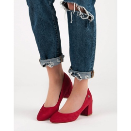 Classic VINCEZA pumps red 2