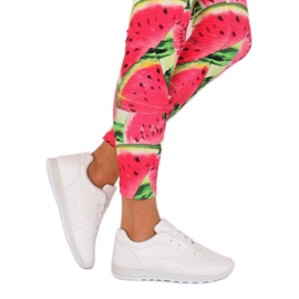 White LR88082 White sports shoes 2