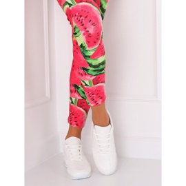 White LR88082 White sports shoes 1