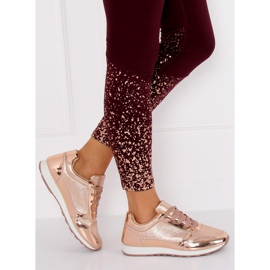 Pink LR88082 Champagne sports shoes 2