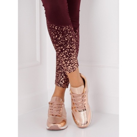Pink LR88082 Champagne sports shoes 1