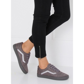 Gray Vans sneakers B318-10 Dark Gray grey 2