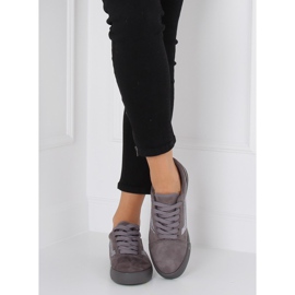Gray Vans sneakers B318-10 Dark Gray grey 1