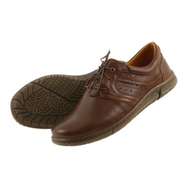 Riko low-cut men's shoes 870 brown 4