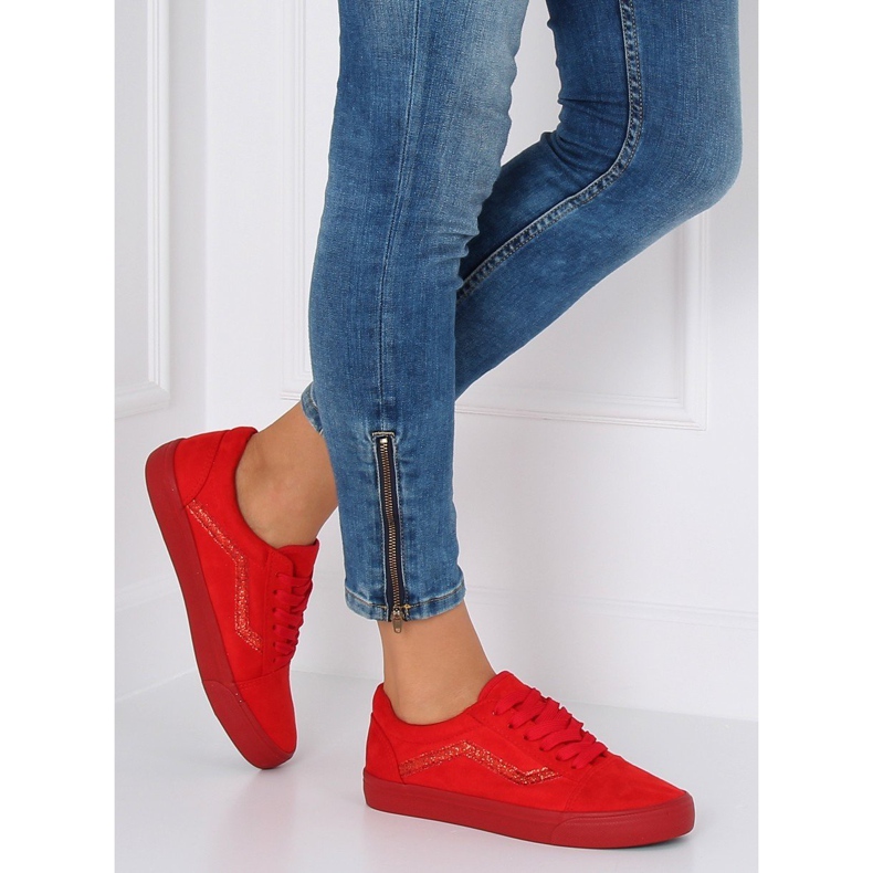 Red Vans sneakers B318-10 Red 1