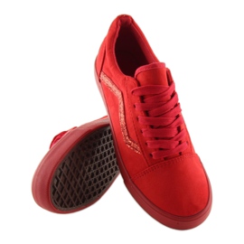 Red Vans sneakers B318-10 Red 2