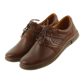 Riko low-cut men's shoes 870 brown 3