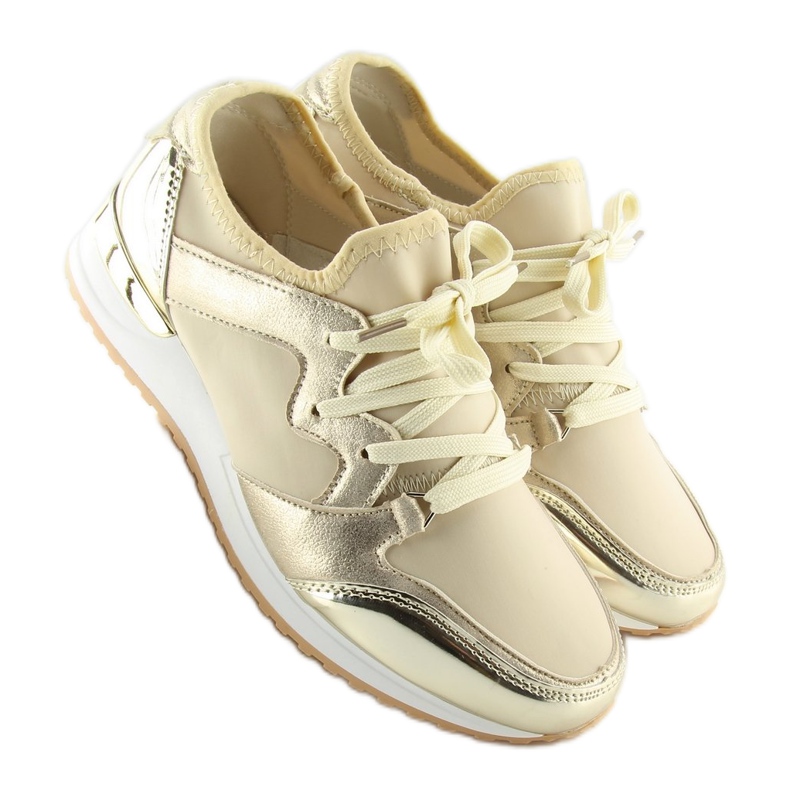 Gold sports shoes 6241 Gold golden 1 Gold sports shoes 6241 Gold golden 1