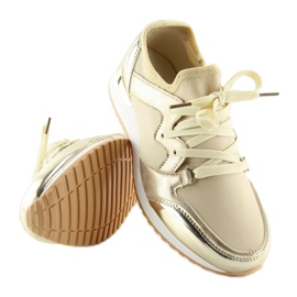 Gold sports shoes 6241 Gold golden 2 Gold sports shoes 6241 Gold golden 2