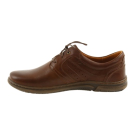 Riko low-cut men's shoes 870 brown 2