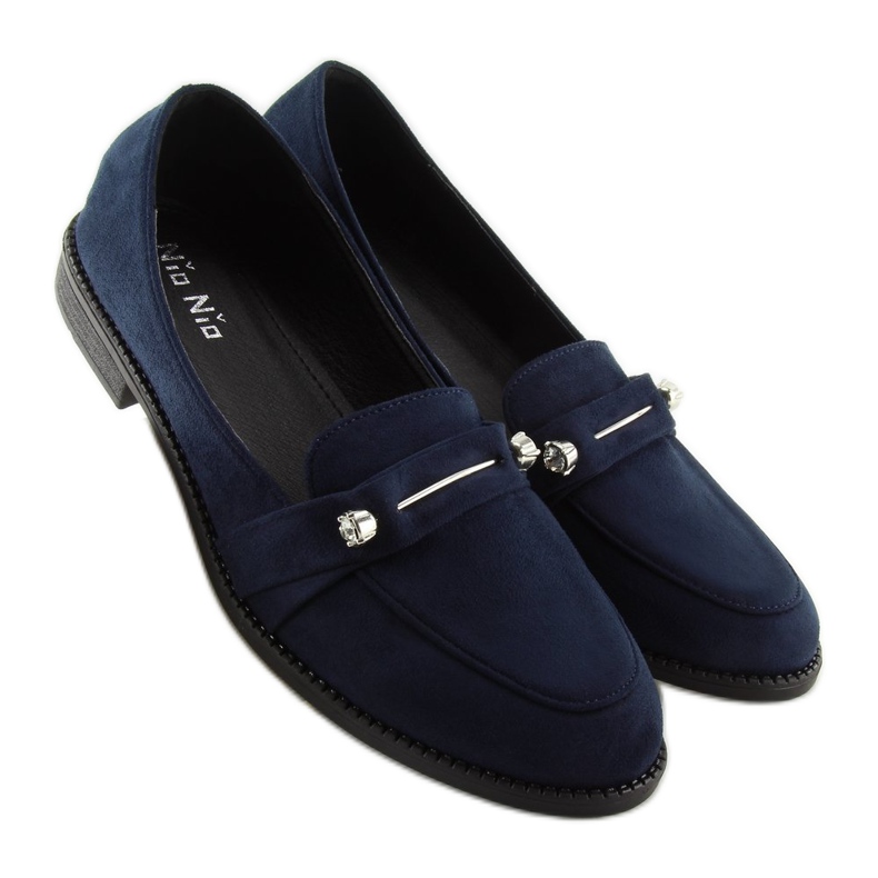 Women's loafers navy blue 3117 Blue 2 Women's loafers navy blue 3117 Blue 2