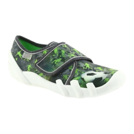 Befado children's shoes slippers sneakers 273y231 grey green 1