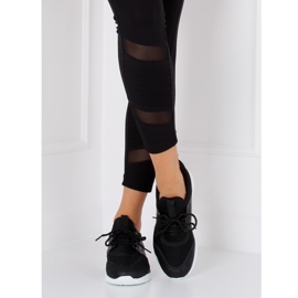 BY-069 Black ultra light black sports shoes 2