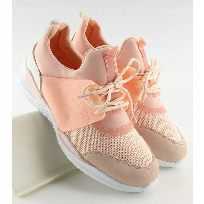 Ultra light pink sports shoes BY-069 Pink 1