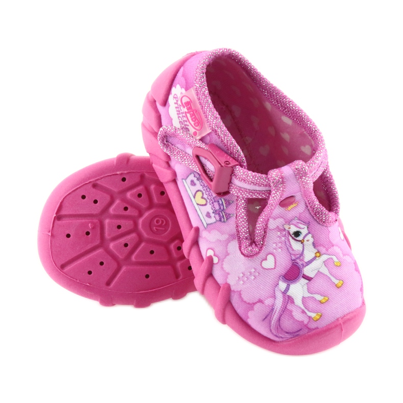 Befado children's shoes 110P350 slippers pink 4 Befado children's shoes 110P350 slippers pink 4
