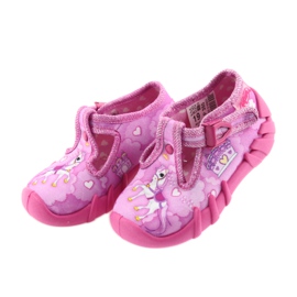 Befado children's shoes 110P350 slippers pink 3