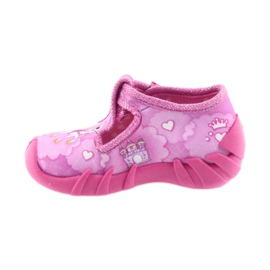 Befado children's shoes 110P350 slippers pink 2