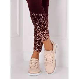 Pink women's sneakers K-307 Pink 1
