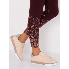 Pink women's sneakers K-307 Pink 2