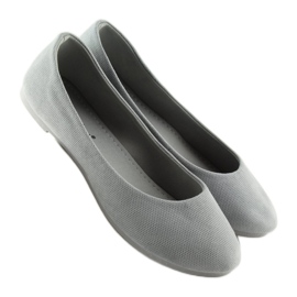 Gray women's ballerinas JX1018 Gray grey 1
