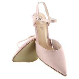 Pink sandals on a pin J1126-1 Pink 2