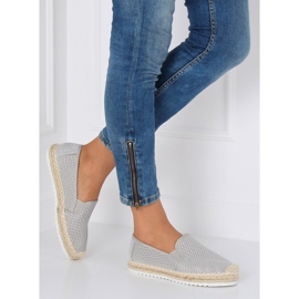 Gray Espadrilles for women 6602 Gray grey 1