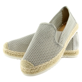 Gray Espadrilles for women 6602 Gray grey 2