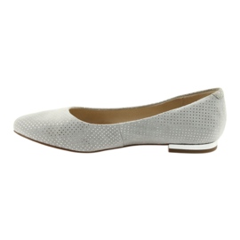Caprice ballerinas shoes for women 22104 grey 2 Caprice ballerinas shoes for women 22104 grey 2
