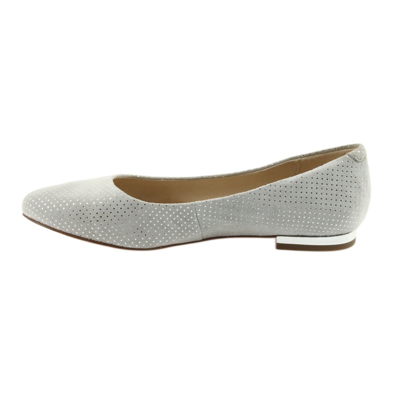 Caprice ballerinas shoes for women 22104 grey 2 Caprice ballerinas shoes for women 22104 grey 2