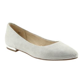 Caprice ballerinas shoes for women 22104 grey 1 Caprice ballerinas shoes for women 22104 grey 1