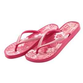 Ipanema flip flops women's shoes for the pool 82518 multicolored pink 3