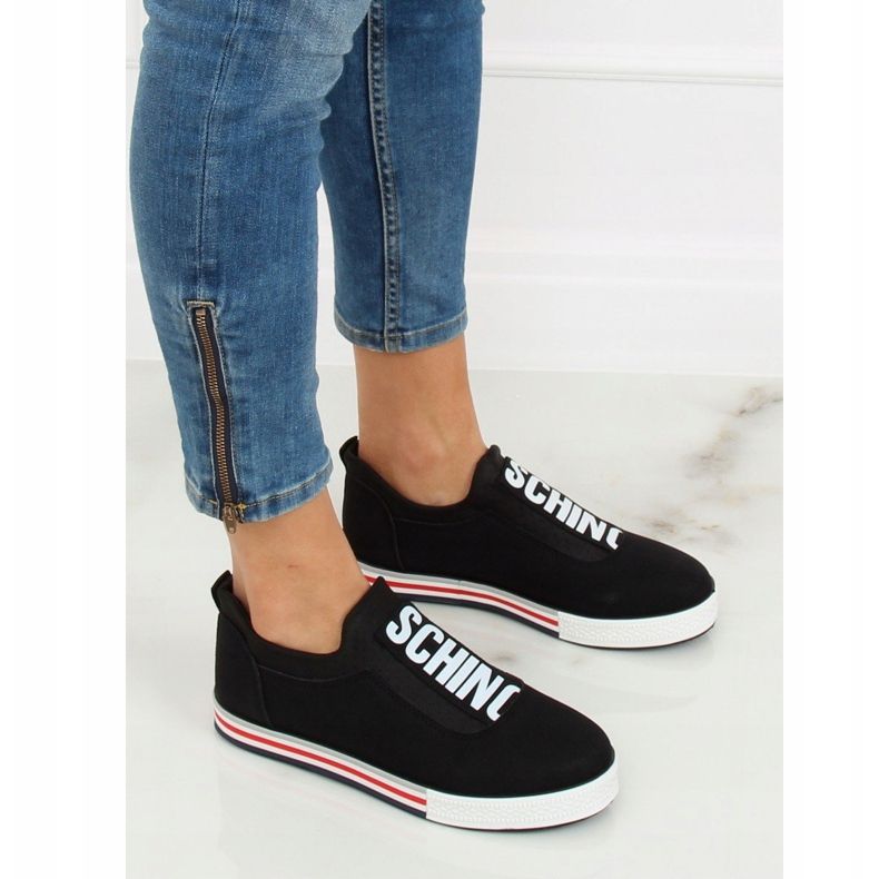 Black women's sneakers NB269P Black 1