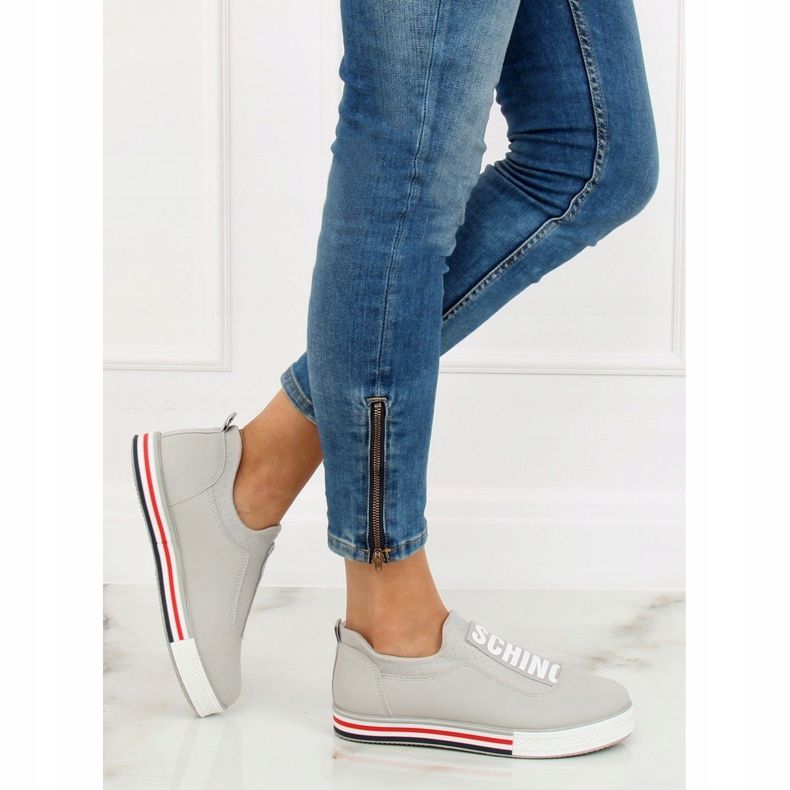 Gray women's gray sneakers NB269P Gray grey 1