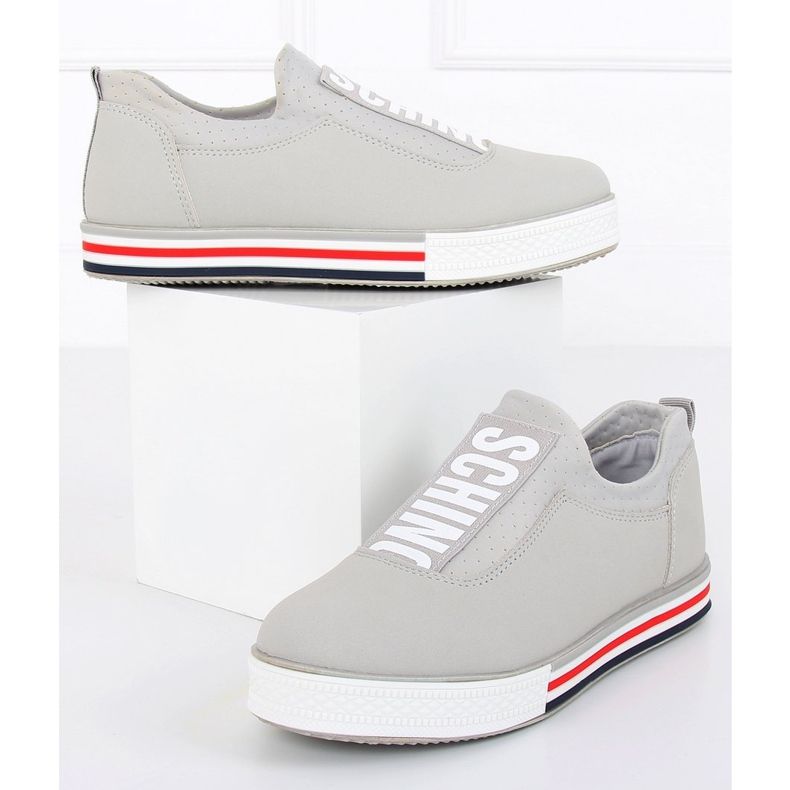 Gray women's gray sneakers NB269P Gray grey 2