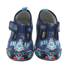 American Club navy blue children's sneakers with Velcro 26/19 3 American Club navy blue children's sneakers with Velcro 26/19 3