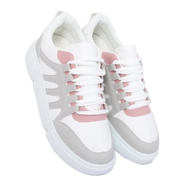 White and gray BL150P Gray sports shoes 2