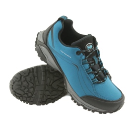 American Club American women's sports shoes tied waterproof softhell wt06/19 blue 3