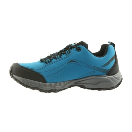 American Club American women's sports shoes tied waterproof softhell wt06/19 blue 2