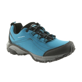 American Club American women's sports shoes tied waterproof softhell wt06/19 blue 1