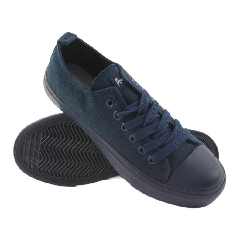 American Club LH05 navy blue sneakers 5
